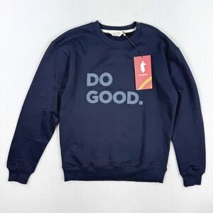 Cotopaxi Do Good Crew Sweatshirt Size M Womens Maritime Navy NEW